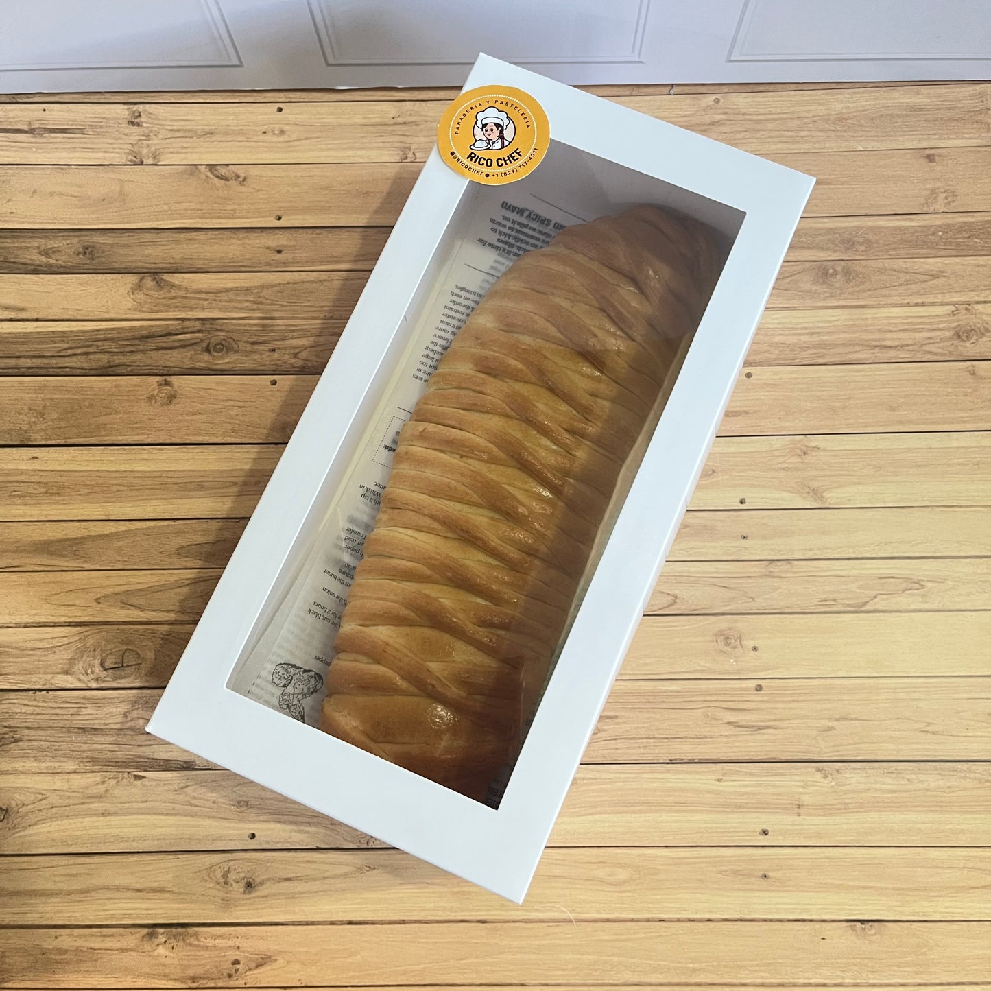 EKMUÑ03 Caja Pan de Jamón o Brazo de Gitano