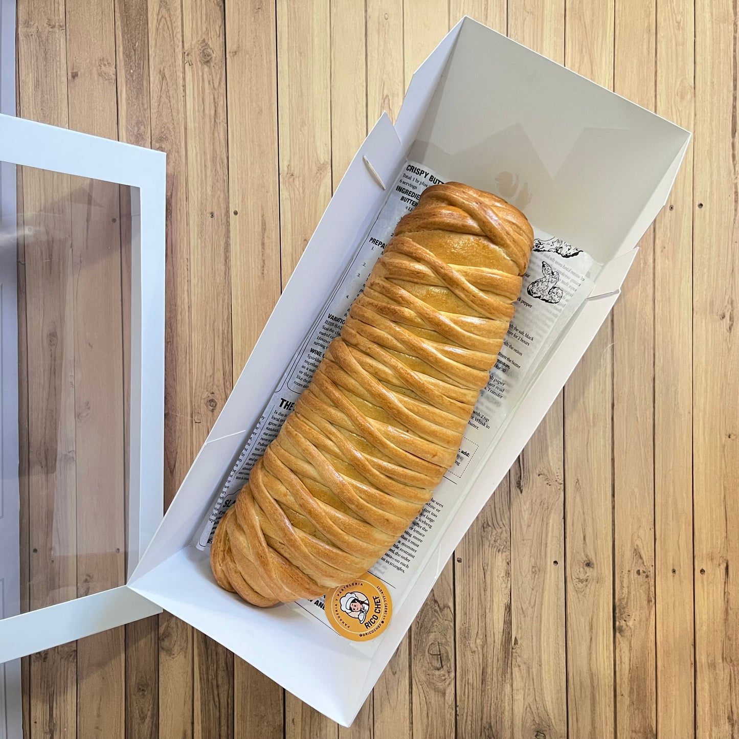 EKMUÑ03 Caja Pan de Jamón o Brazo de Gitano