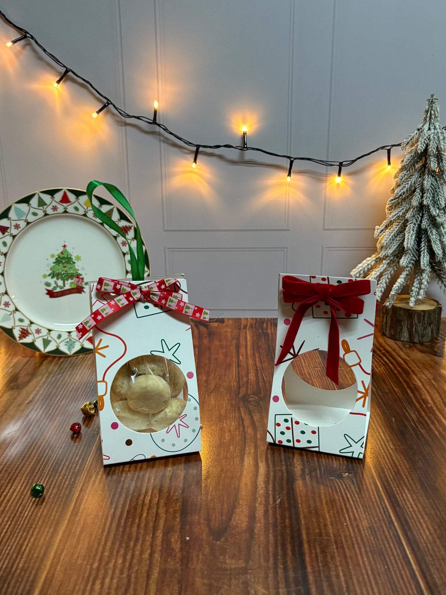 EKNAV03 Cobertores Diseño para Postres, Bolas de Navidad