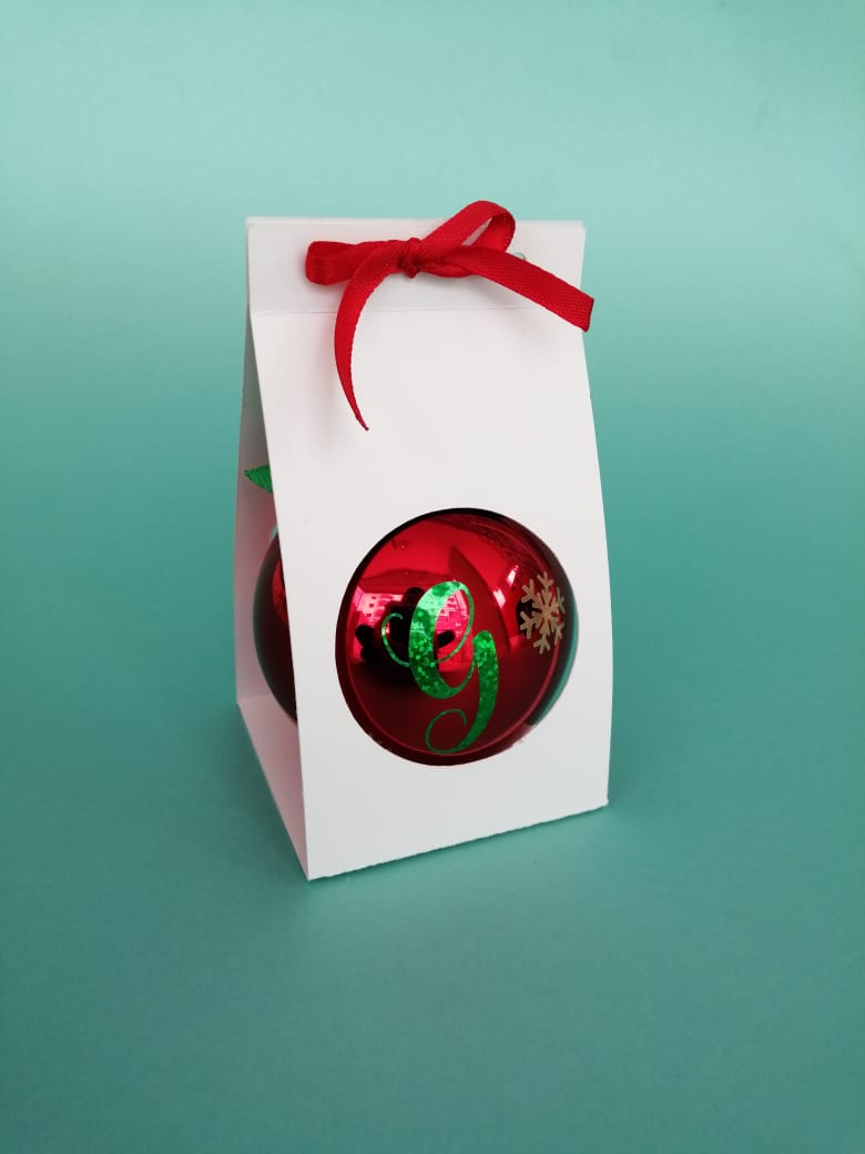EKNAV01 Cobertores para Postres, Bolas de Navidad