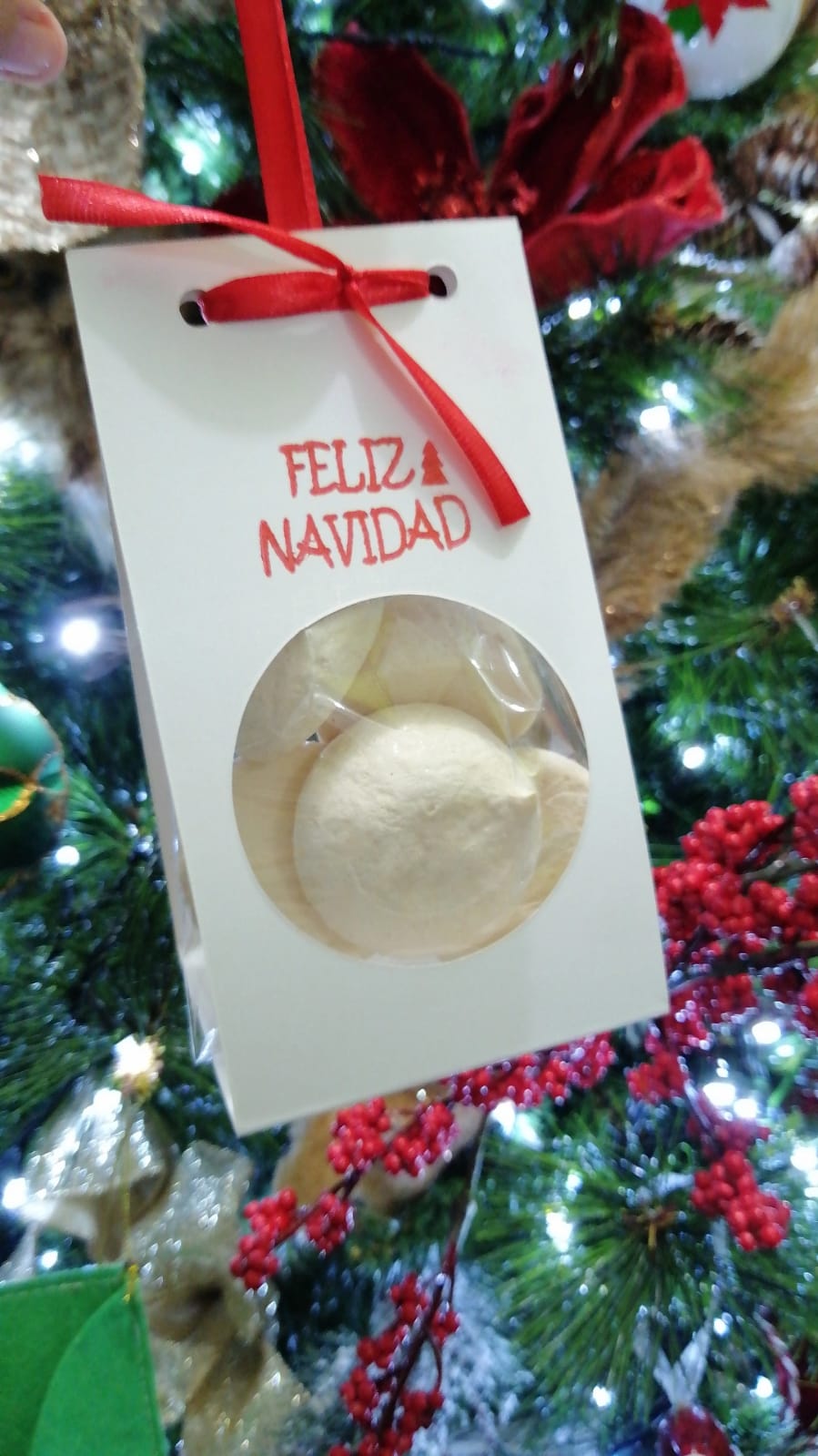EKNAV01 Cobertores para Postres, Bolas de Navidad