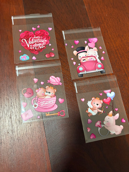 FP03 Fundas San Valentín para Postres y Dulces.