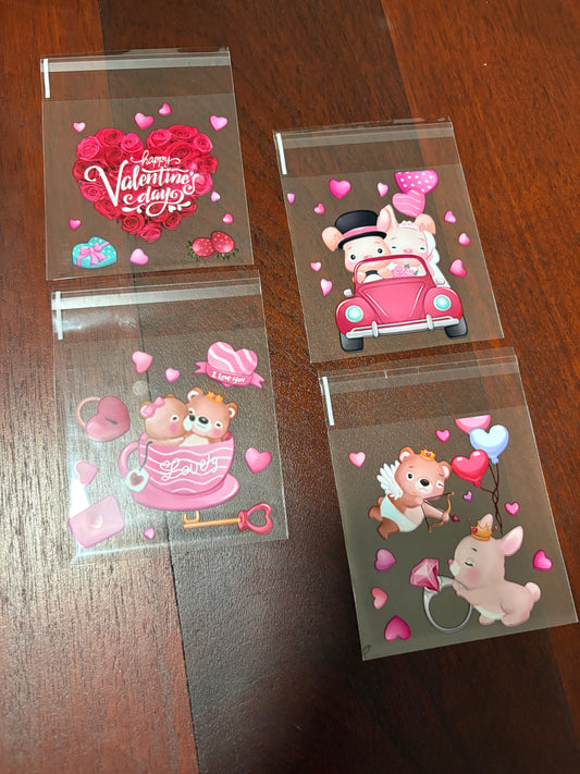 FP03 Fundas San Valentín para Postres y Dulces.