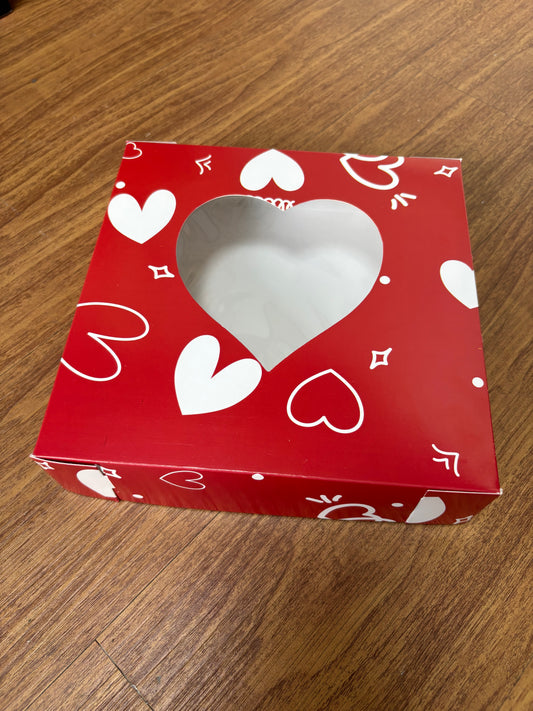 EKAL05 Caja San Valentín para Brownies, Charcutería, Pies, etc