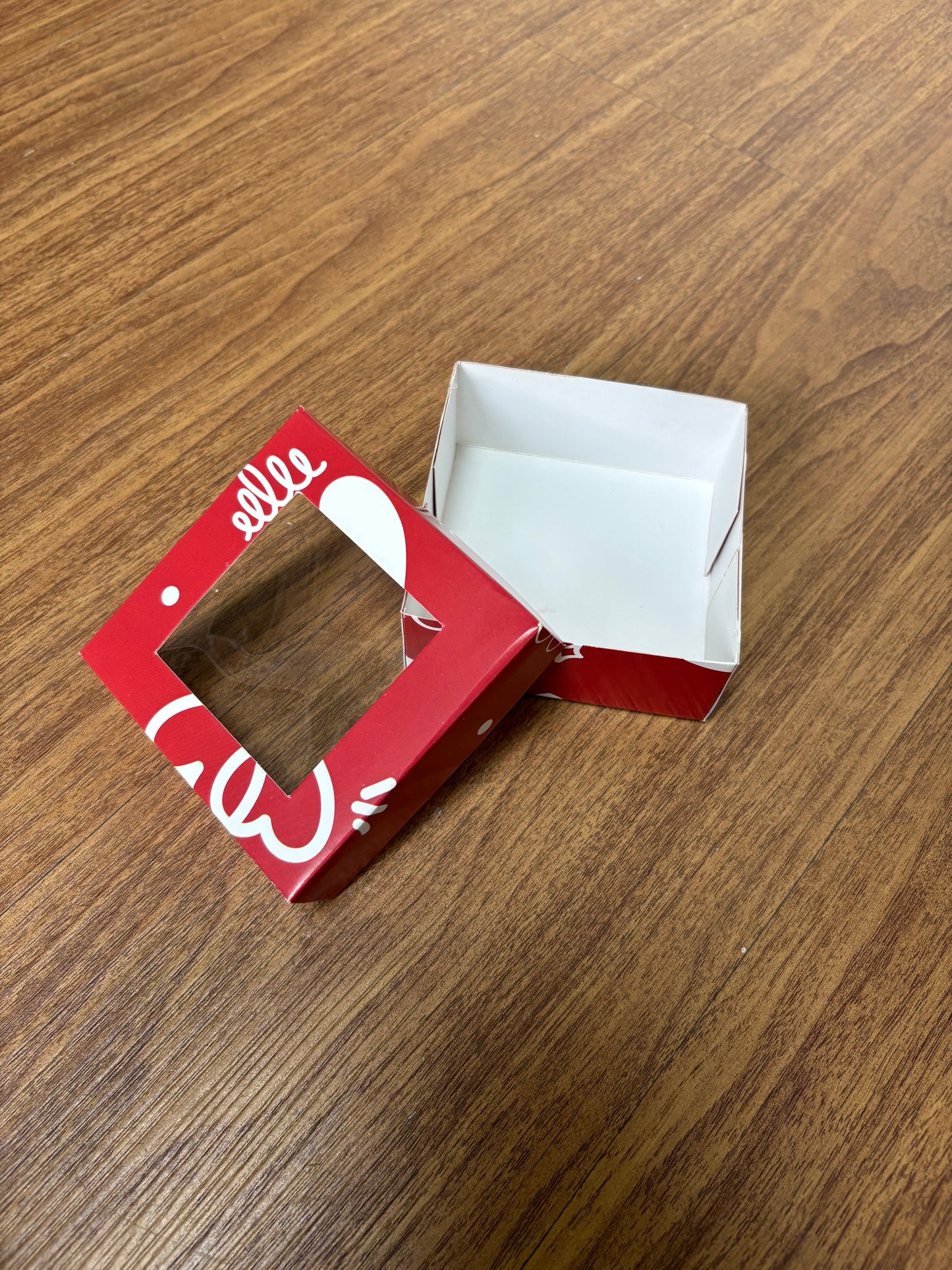 EKAL03 Caja San Valentín para Galletas, Accesorios, Brownies, Jabones etc