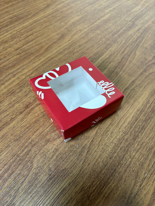 EKAL03 Caja San Valentín para Galletas, Accesorios, Brownies, Jabones etc